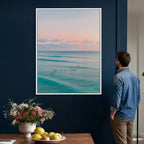 Beach Wall Art Canvas Print | Soft Coastal Photography