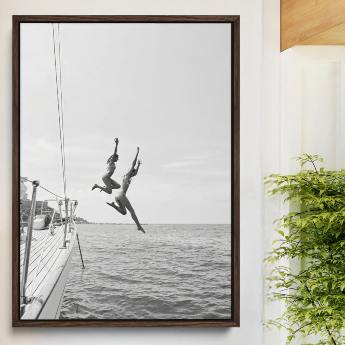 Sailing Wall Art Canvas Print | Ocean Adventure Sailboat