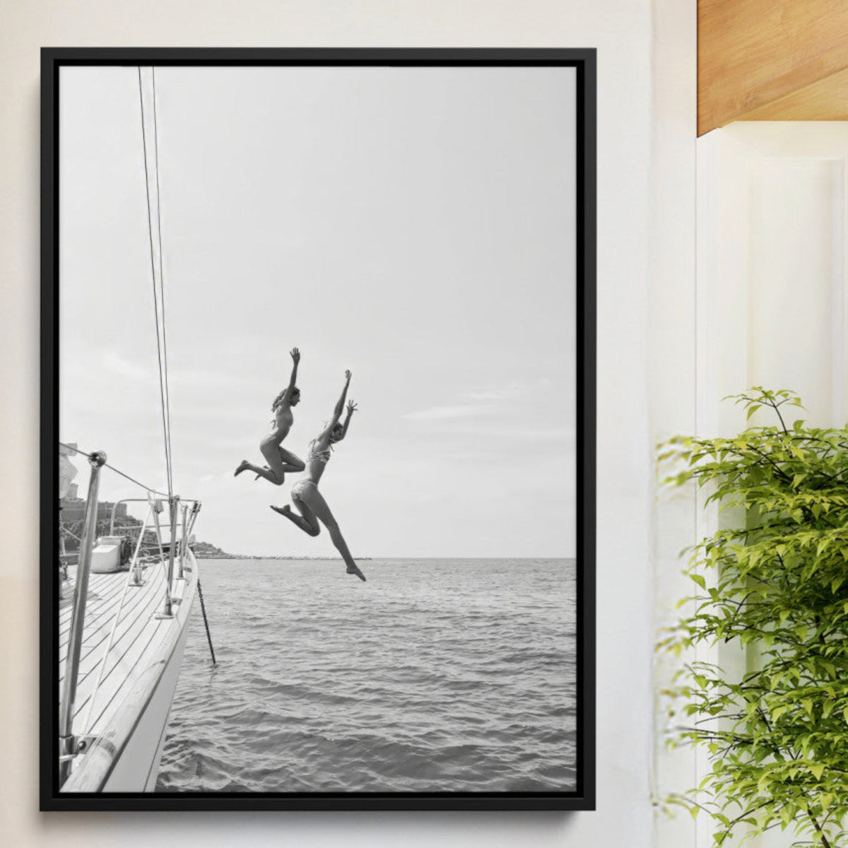 Sailing Wall Art Canvas Print | Ocean Adventure Sailboat