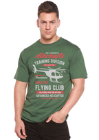 California Aircraft Men's Bamboo Viscose/Organic Cotton Short Sleeve Graphic T-Shirt