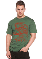 Legendary Racing Cars Men's Bamboo Viscose/Organic Cotton Short Sleeve Graphic T-Shirt
