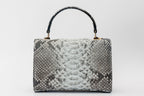The Queen Natural Pythn Leather Handbag