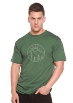 Nature Lover Hike Men's Bamboo Viscose/Organic Cotton Short Sleeve Graphic T-Shirt