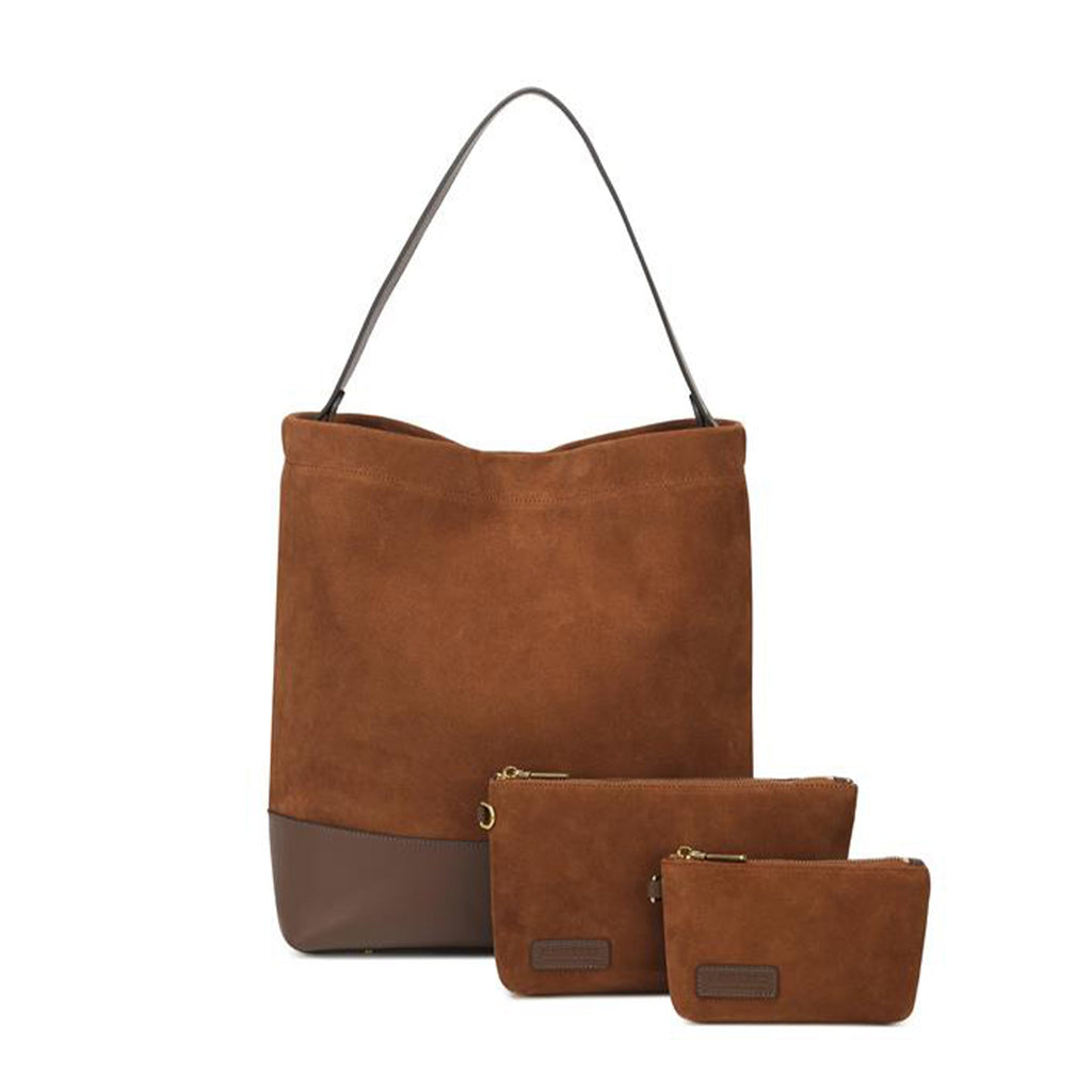 Doyle | Rust Suede + Saddle Brown