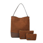 Doyle | Rust Suede + Saddle Brown