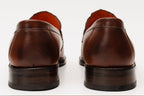 Amsterdam Tan Bit Loafer Men Shoe