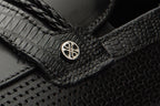 The Acerra Black Leather Loafer Men Shoe Final Sale!
