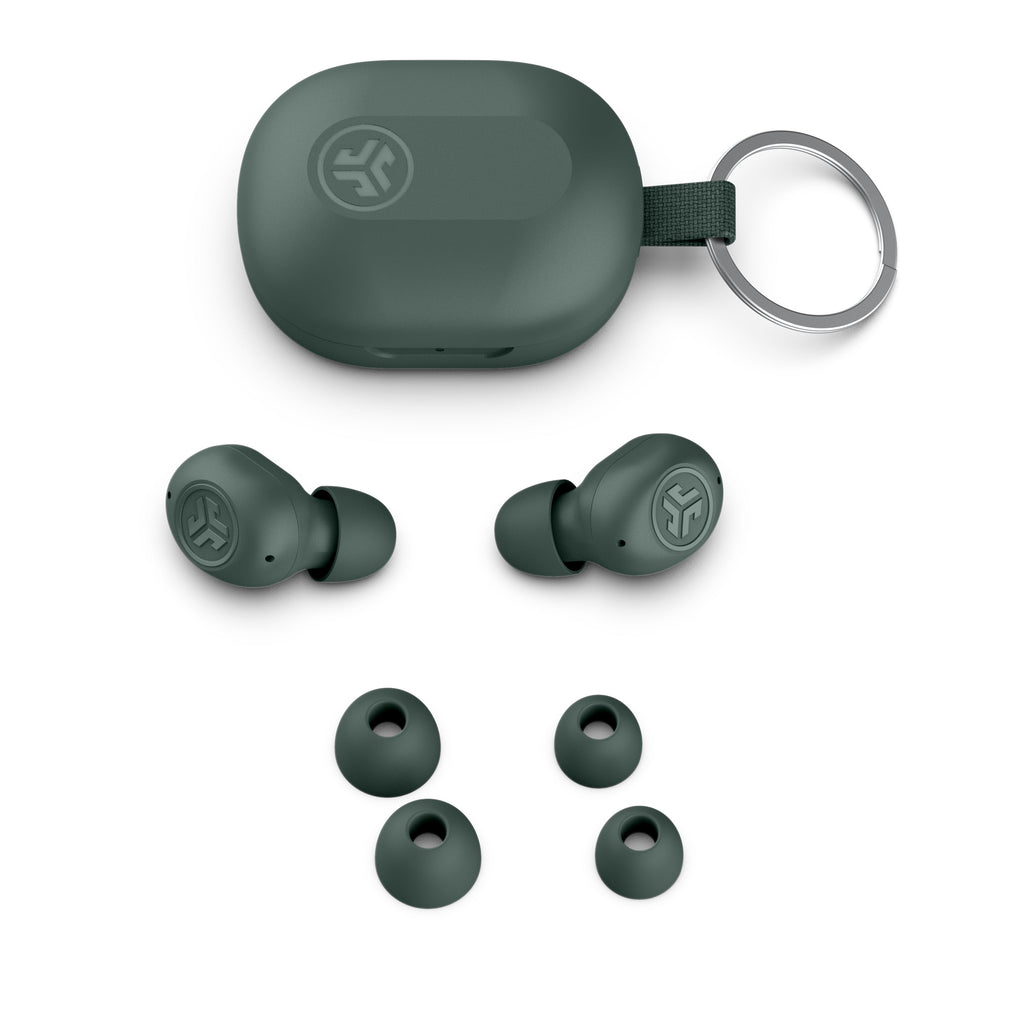JBuds Mini True Wireless Earbuds Sage Gray