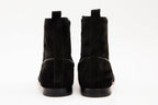 The Baron Black Suede Bit Zip-Up Dress Men Boot Final Sale!