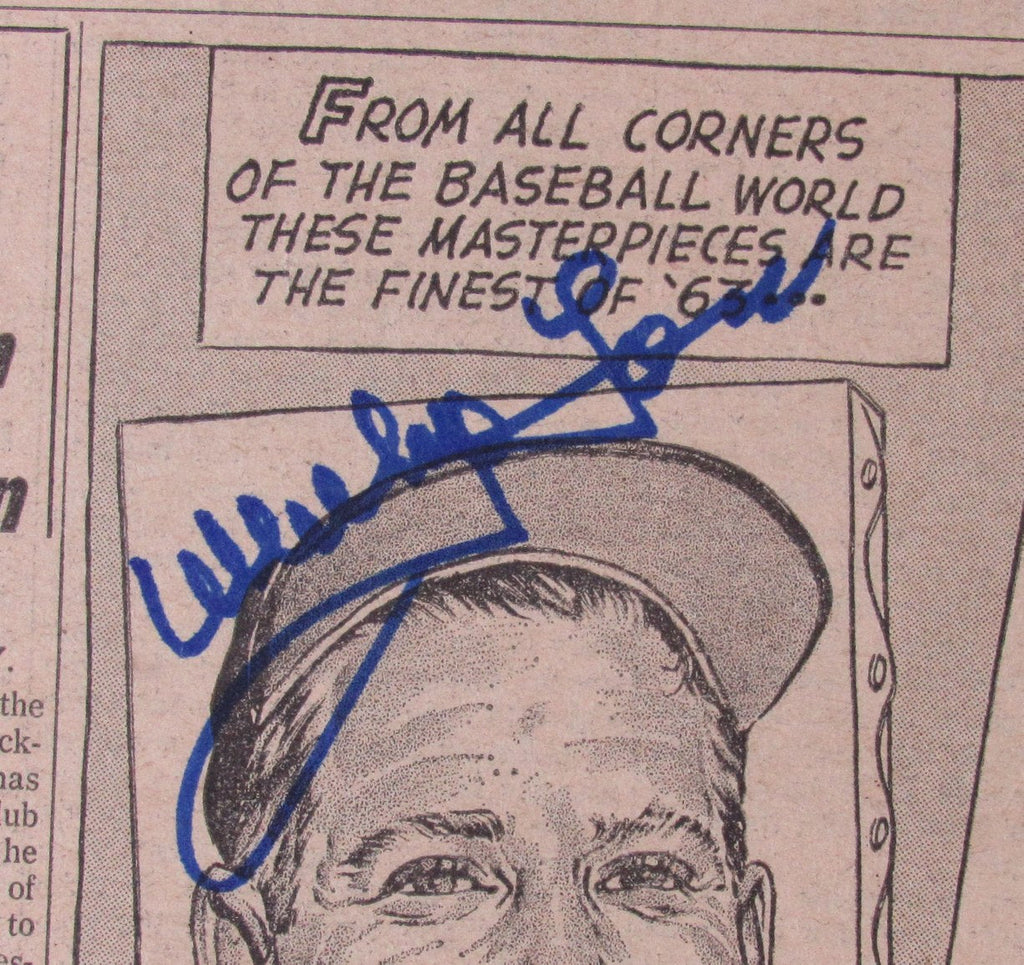 Whitey Ford HOF Signed October 12, 1963 The Sporting News Newspaper PSA/DNA 184621