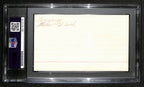 Tony Dungy HOF Signed/Auto 3x5 Index Card Baltimore Colts PSA/DNA 187457