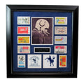 Johnny Unitas HOF Signed/Auto 8x10 Photo w/ Pro Bowl Tickets Framed JSA 190160