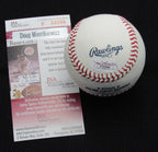 Doug Mientkiewicz Signed/Auto Yankees 100th OML Baseball JSA  186951