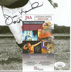 Jim Kinicki Cleveland Browns Signed/Autographed 8x10 B/W Photo JSA 151018