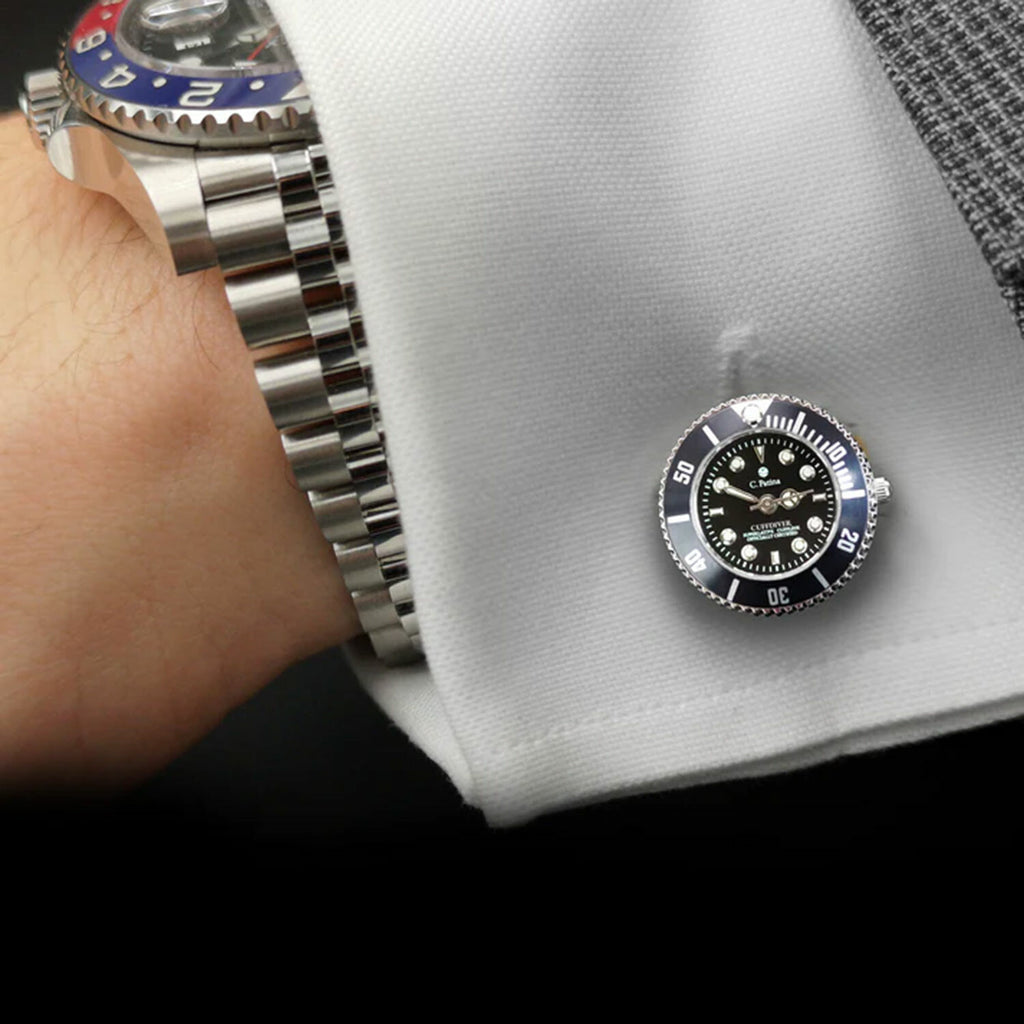 The Wilsdorf Quartet Collection Cufflink Watches // Mixed
