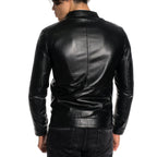 Jared Leather Jacket // Black