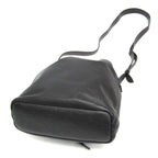Louis Vuitton // Monogram Shadow Leather Bucket Bag // Black // Pre-Owned