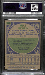 Mike Newlin Autographed 1975-76 Topps Card #103 Houston Rockets PSA/DNA 184833