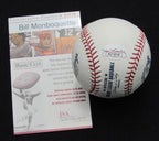 Bill Monboquette Signed/Auto Yankees 100th OML Baseball JSA Inscr  186887