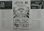 1941 NCAA Basketball Doubleheader Games Program at Madison Square Garden  145158