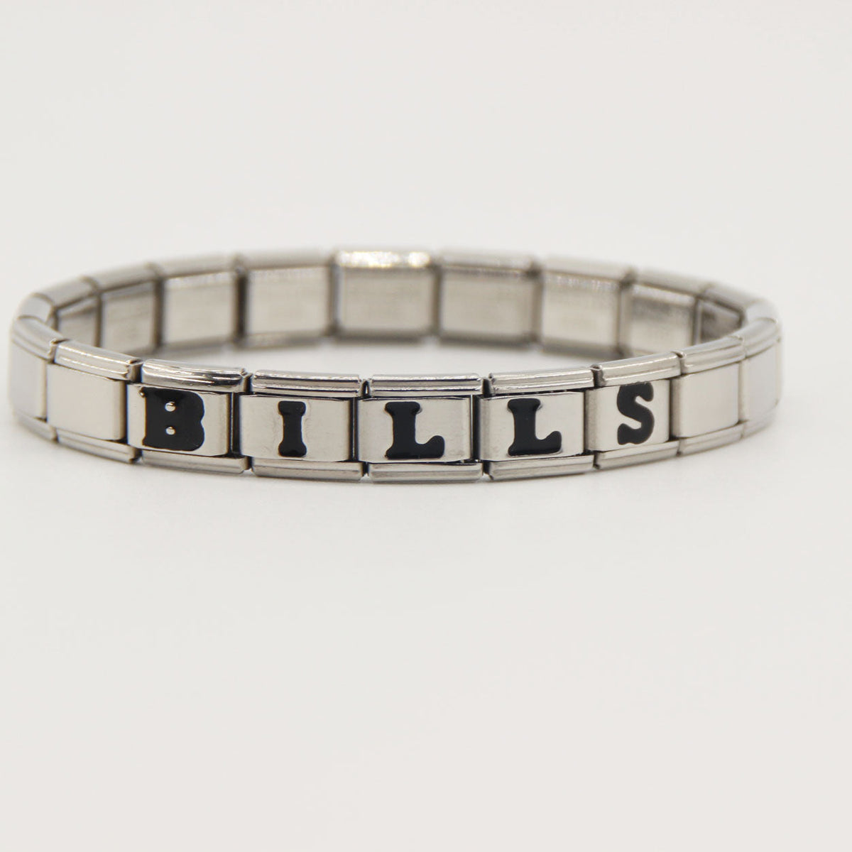 Buffalo Bills Italian Charm Bracelet – Perfect Fan Gift for Birthday, Christmas, Valentine’s Day & Game Day
