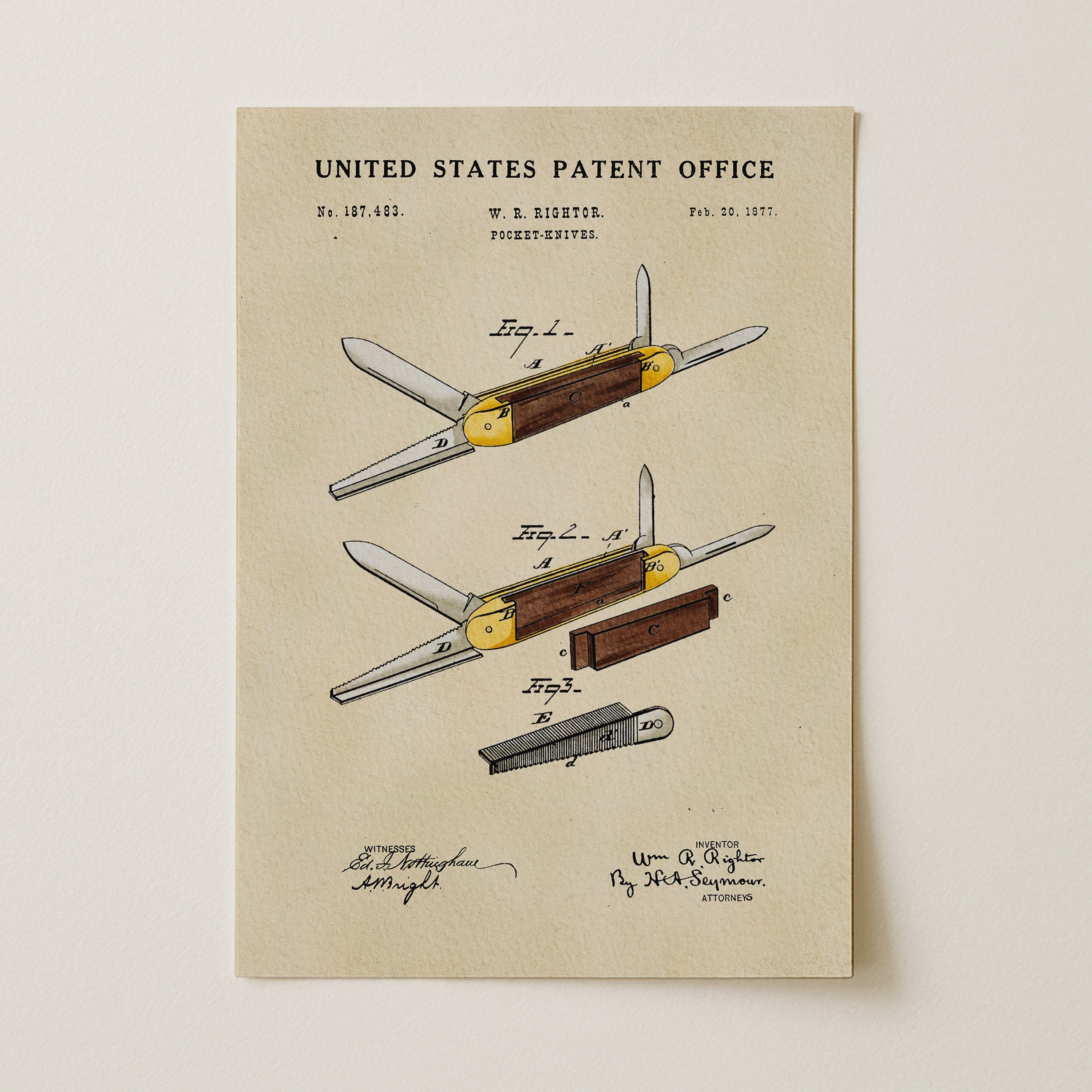 Pocket Knife (1877)