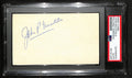 John Nucatola HOF Signed/Auto 3x5 Index Card NBA Referree PSA/DNA 188552