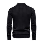 Zip-Up Cardigan // Black