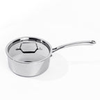 BergHOFF Professional 13pc Tri-Ply 18/10 Stainless Steel Cookware Set with SS Lids