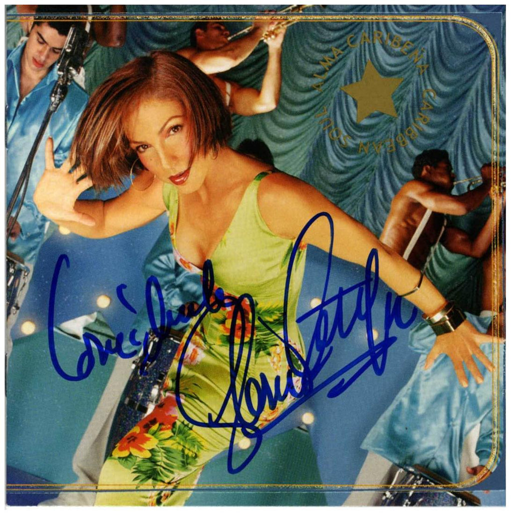 Gloria Estefan Signed Autographed Cd Cover
