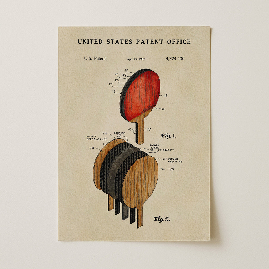 Table Tennis Paddle (1982)