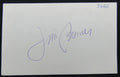 Jim Brewer Los Angeles Dodger Signed/Autographed 3x5 Index Card