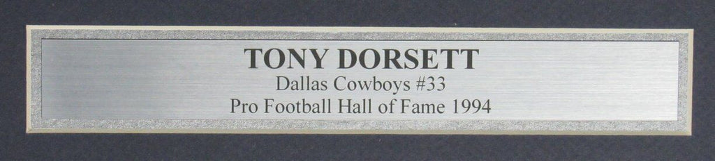 Tony Dorsett HOF Cowboys Signed/Autographed 11x14 Photo Framed PSA/DNA 164030