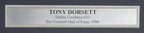Tony Dorsett HOF Cowboys Signed/Autographed 11x14 Photo Framed PSA/DNA 164030