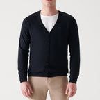 Button-Up Cardigan // Navy Blue