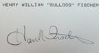 Hank  Fischer 1967 Boston Red Sox Signed 3x5 Index Card with 5x7  Photo 158510