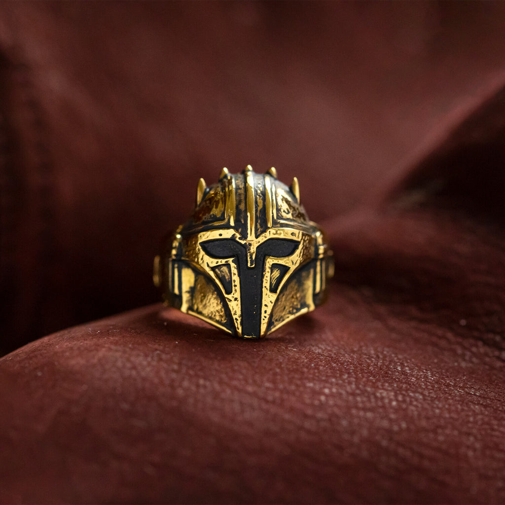 Star Wars X RockLove // The Armorer Helmet Ring