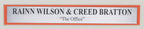 Rainn Wilson/Creed Bratton Dual-Signed 16x20 Photo The Office Framed JSA186283