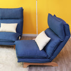 Single Lazy Sofa Chair Leisure Foldable Reclining Chair