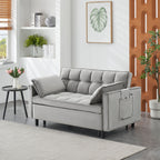 Sofa Bed With Pockets, 3 In 1 Convertible