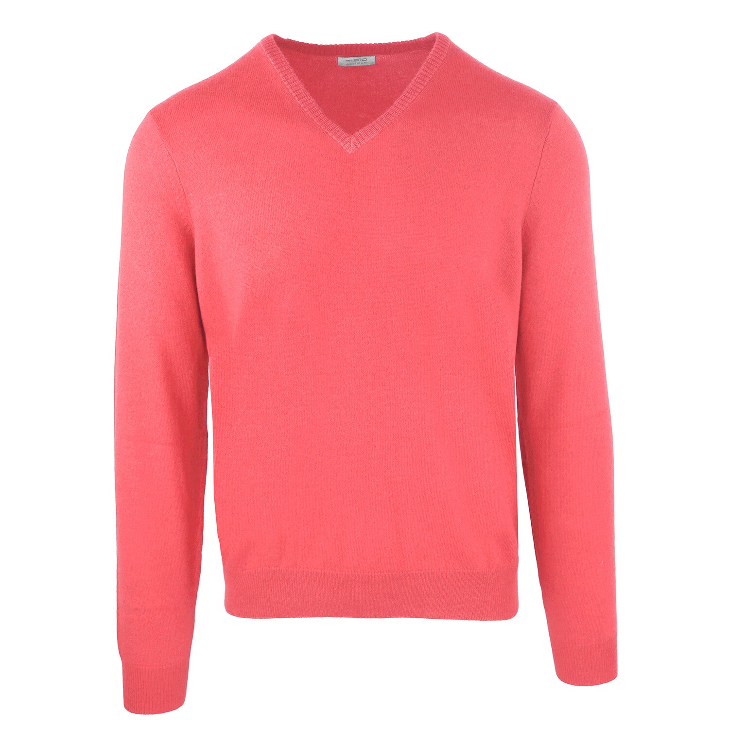 V-Neck Sweater // Coral