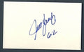 Jim Langer Autographed/Signed 3x5 Index Card 124270