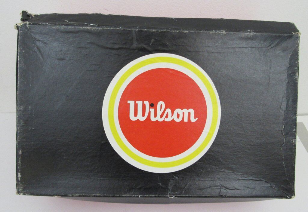 Pair of Vintage Wilson Riteweight Black Football Cleats Size 8  NIB 182900
