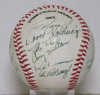 1991 Team Autographed by 23 Players Rawlings OEL Baseball Reading Phillies