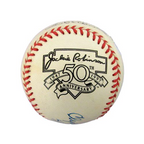Clyde Sukeforth Signed/Inscr ONL Baseball 1947 Brooklyn Dodgers MGR 
JSA 188448