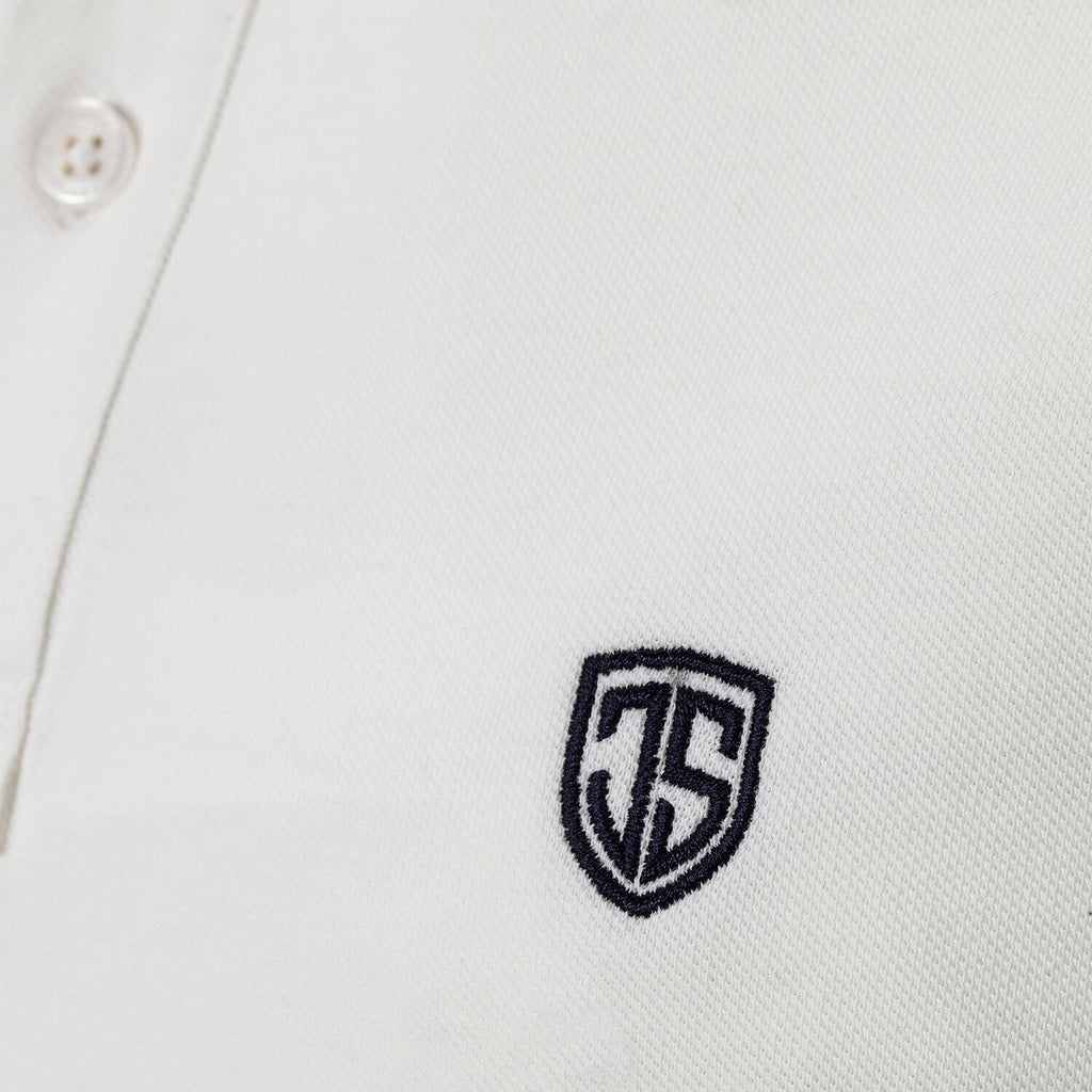 Vlado Short Sleeve Polo // White