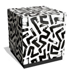 Intertwined Art Glass Cocktail Table
