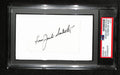 Jack Scarbath Autographed 3x5 Cut Card PSA/DNA 186558