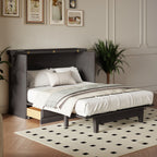 Solid Pine Murphy Bed Chest Cube Cabinet Bed