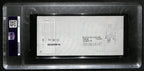 Johnny Unitas HOF Signed/Auto 2000 Bank Check Colts PSA/DNA GEM MT 10 192621